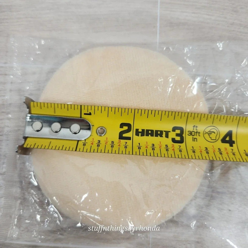 14 Large Velvet Powder Puff‎ Flawless  Makeup Self Tanning Cosmetic Foundation